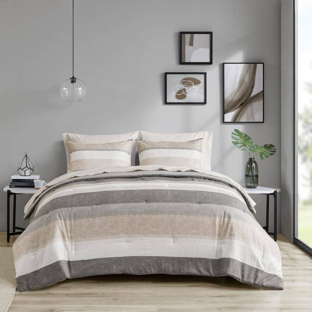 Madison Park Essentials Jaxon Comforter Set with Bed Sheets
