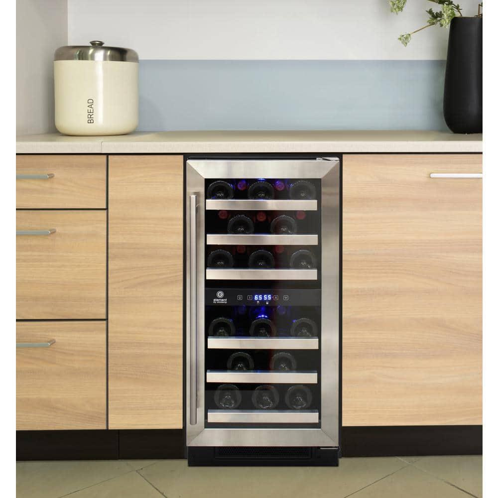 Vinotemp Connoisseur Series Compact Dual-Zone Wine Cooler