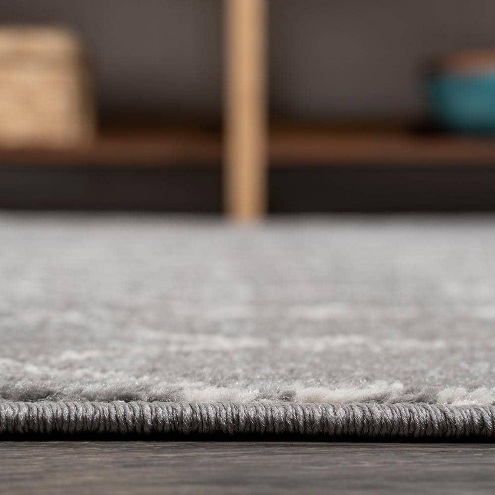 JONATHAN Y Moroccan HYPE Boho Vintage Diamond Gray/Ivory 3 ft. x 5 ft. Area Rug
