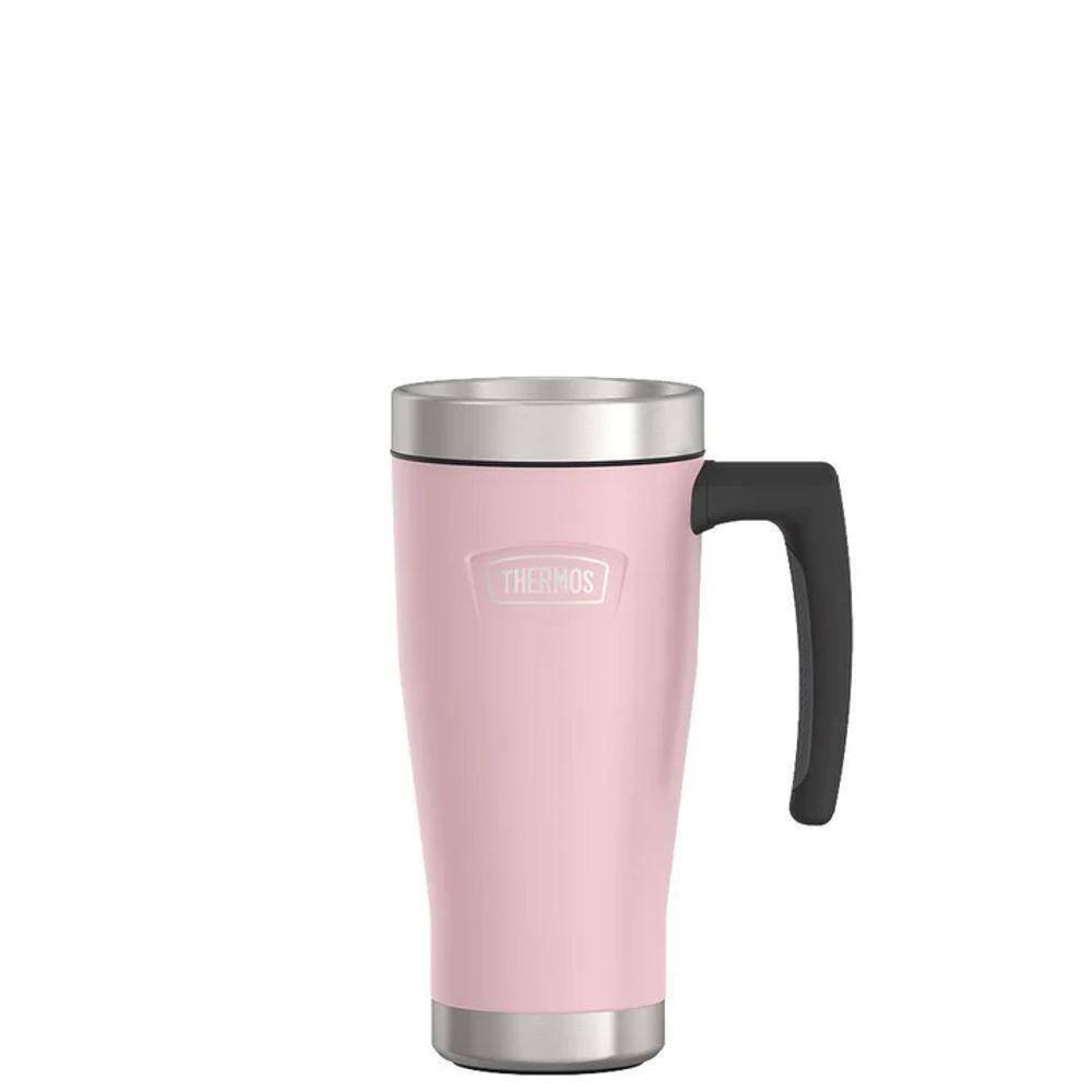 Thermos 16 oz. Icon Stainless Steel Travel Mug - Sunset Pink