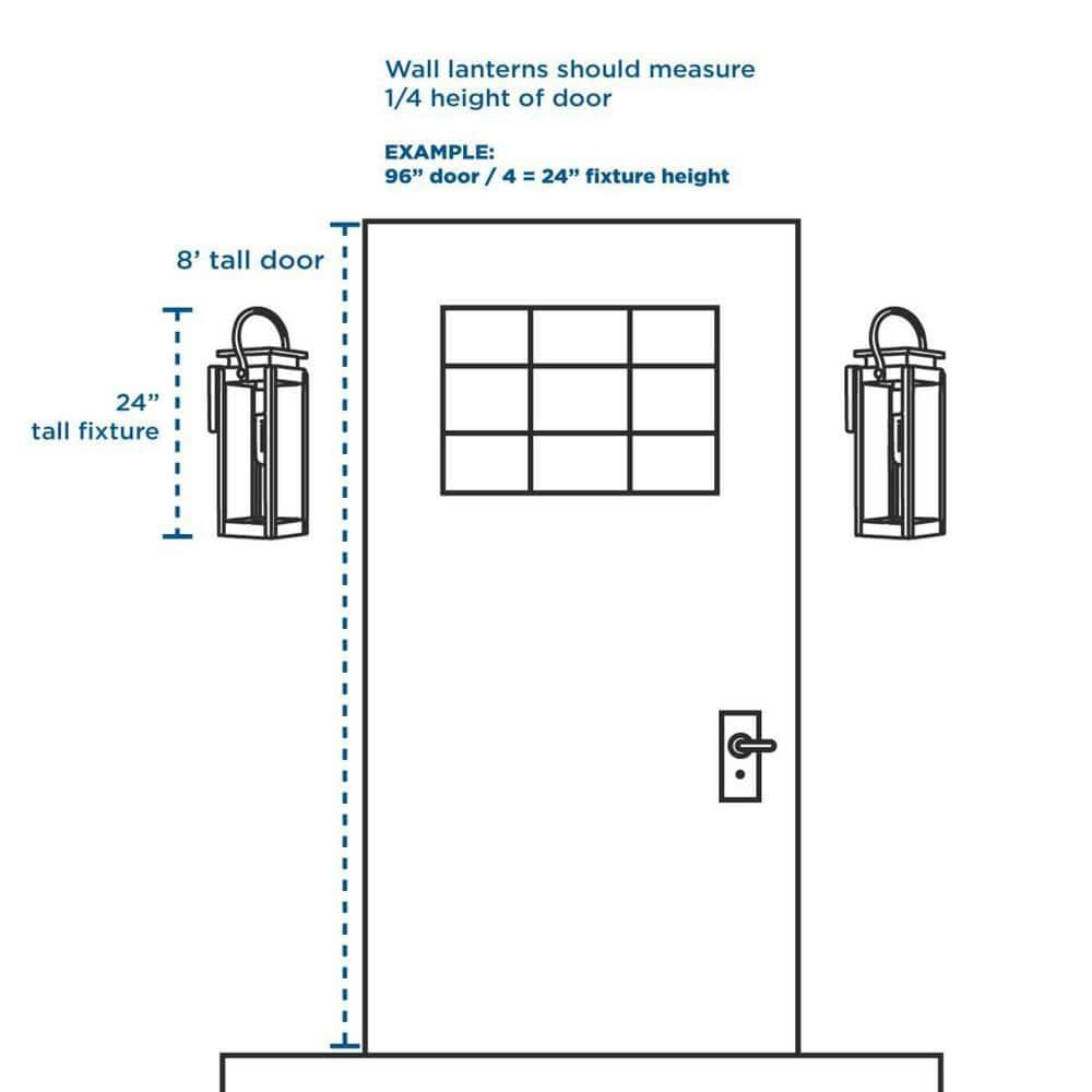 One-Light 6" Glass Globe Outdoor Wall Lantern