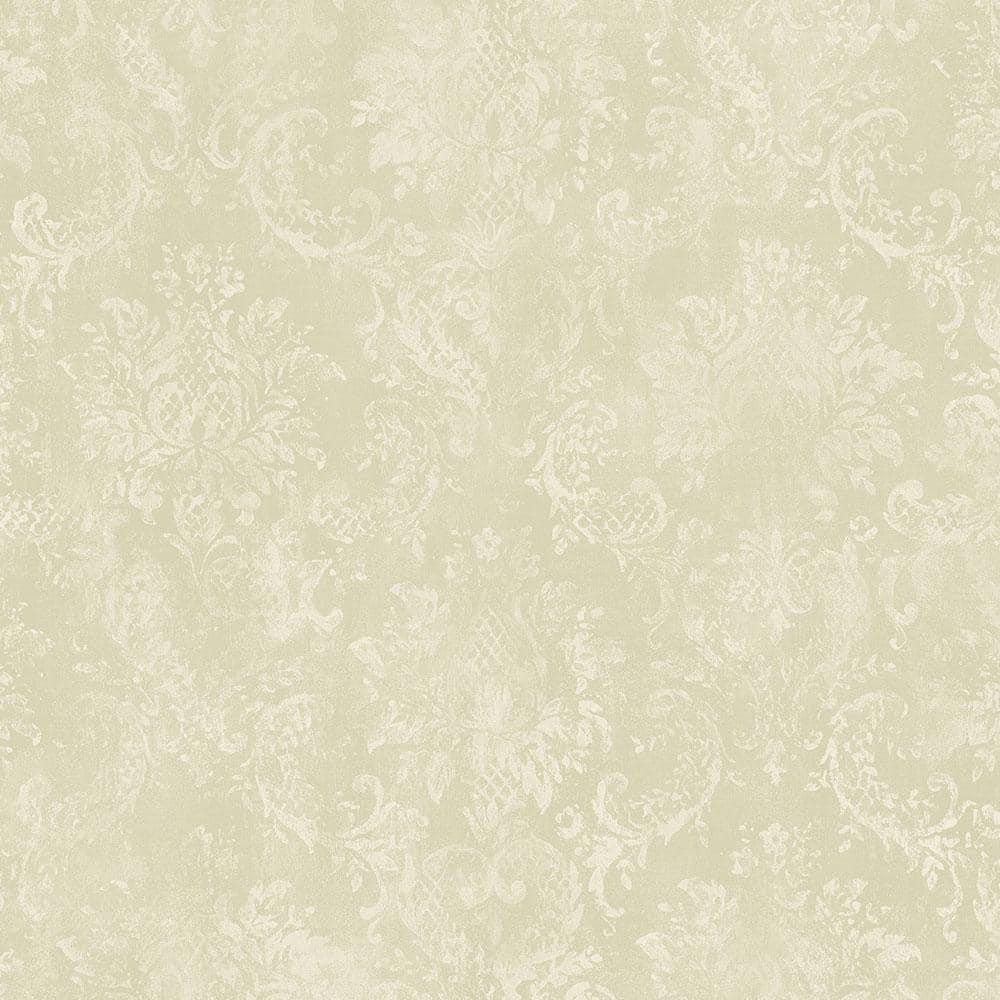 Norwall MP18708wallpaperCanvas Damask Wallpaper Prepasted Wallpaper