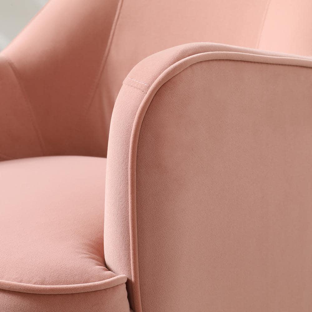 Cleo 26" Wide Contemporary Chair with Recessed Arms