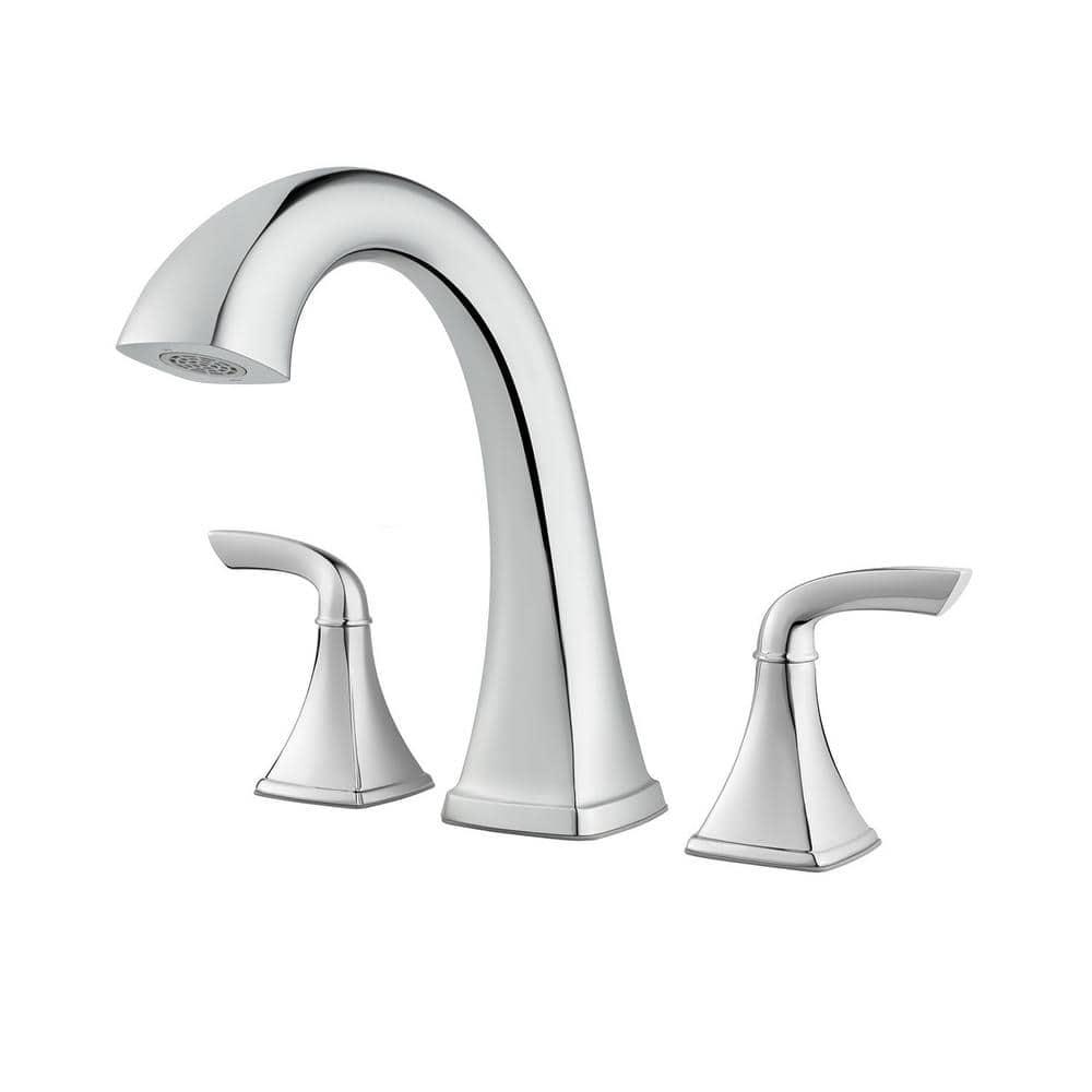 Bronson Double Handle Deck Mounted Roman Tub Faucet Trim