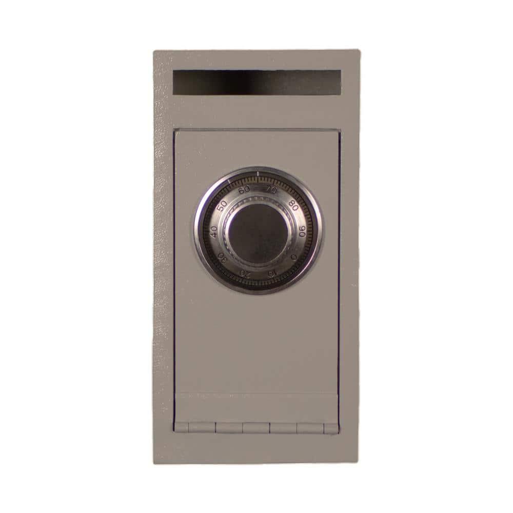 Tracker Safe DS120608-DLG Deposit Safe in Gray with Dial Lock