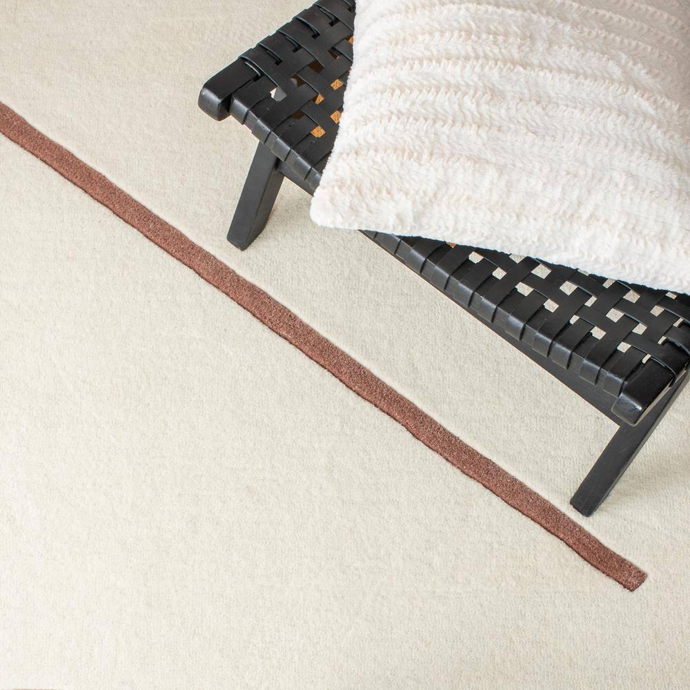 SAFAVIEH Fifth Avenue Deacon Abstract Area Rug, Ivory/Brown, 3' x 3' Square