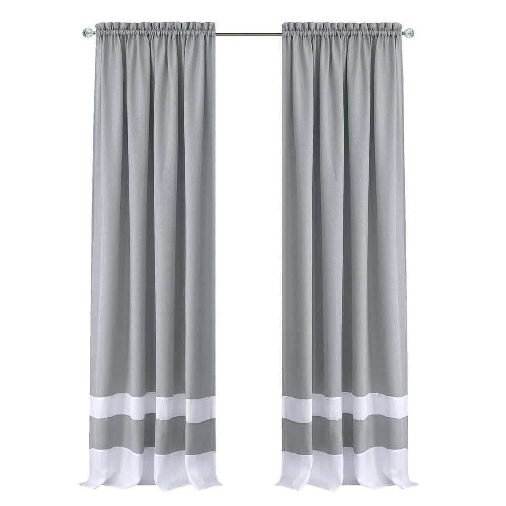 Achim Darcy Rod Pocket Window Curtain Panel