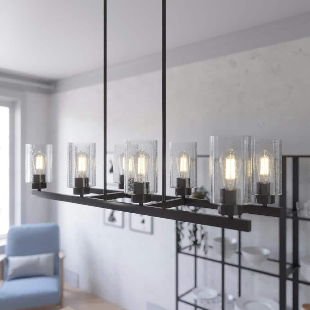 Hartland 8 - Light Kitchen Island Linear Pendant
