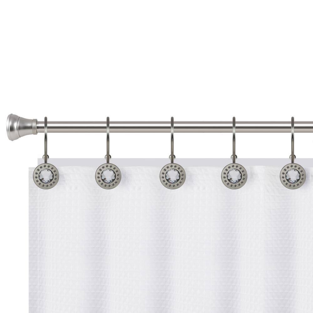 Utopia Alley Zinc Shower Curtain Hook (Set of 12)