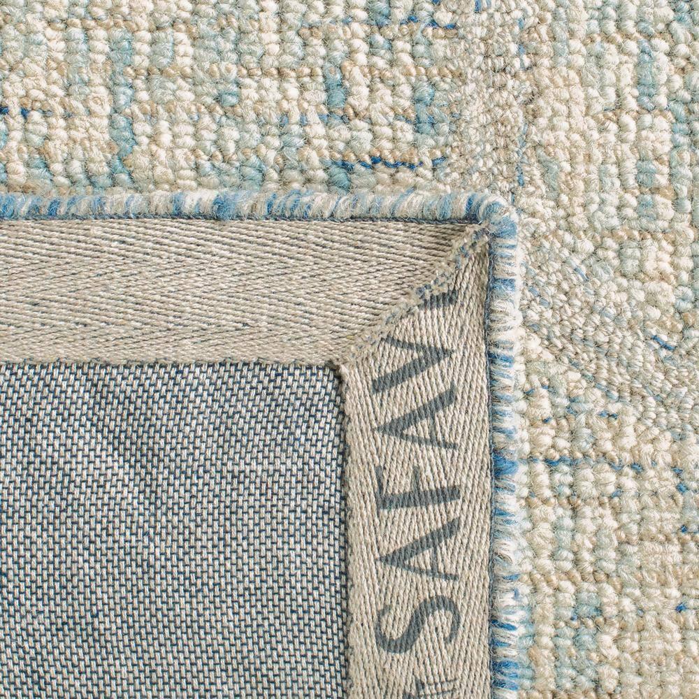 Abstract ABT474 Handmade Indoor Accent Rug - Ivory/Light Blue - 2'-3"x4' - Safavieh