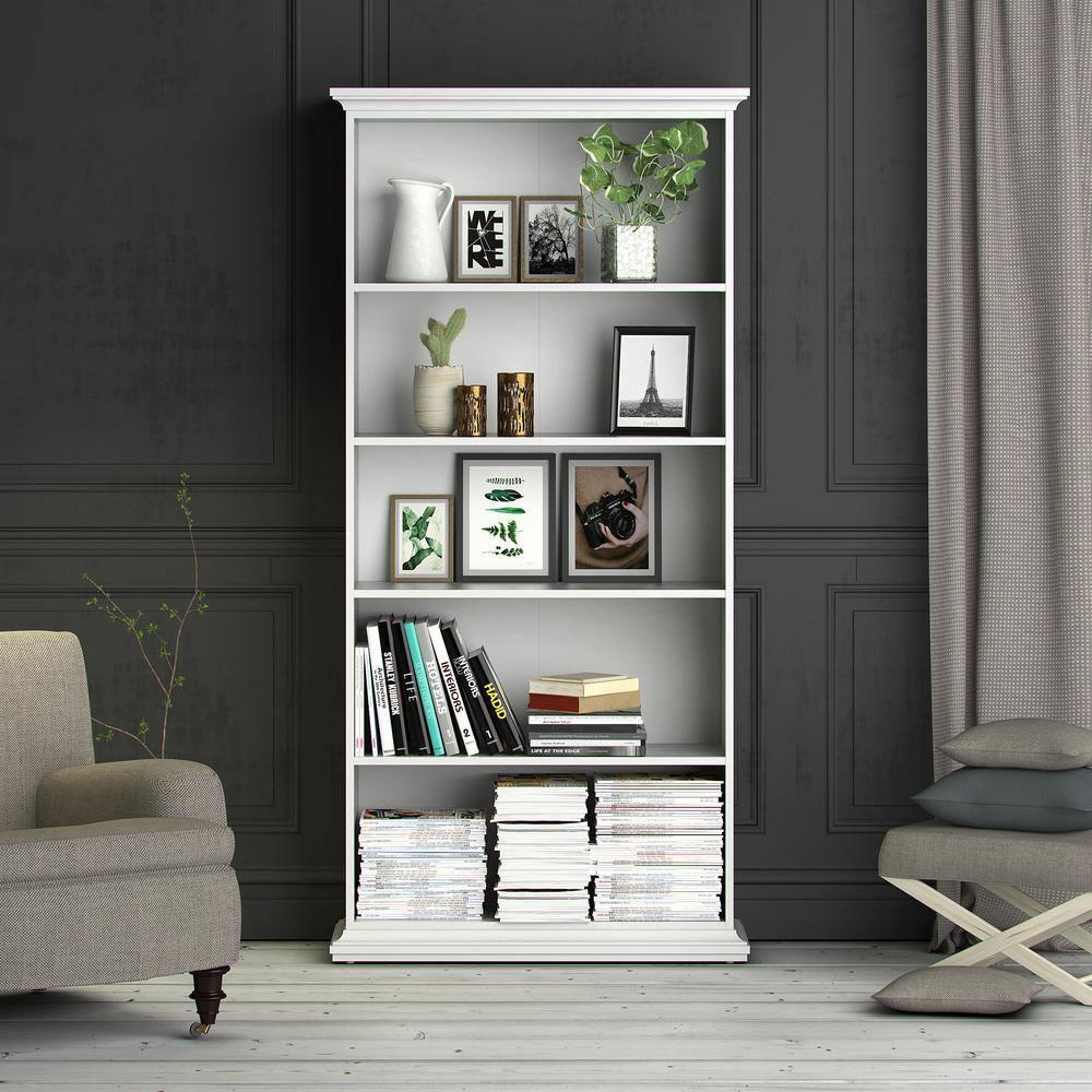 Vilnius Lou 79.04" H x 37.9" W Standard Bookcase
