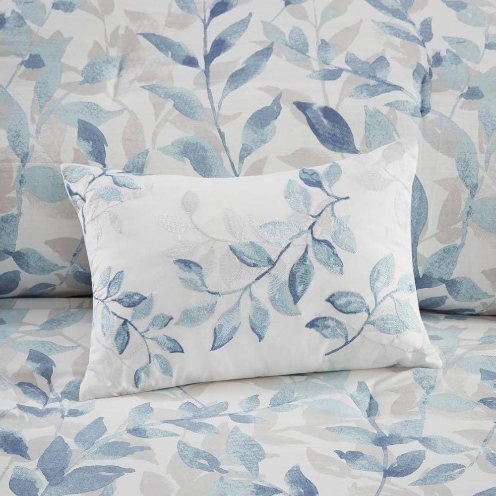 Madison Park Essentials Sofia Microfiber Reversible Comforter Set with Bed Sheets