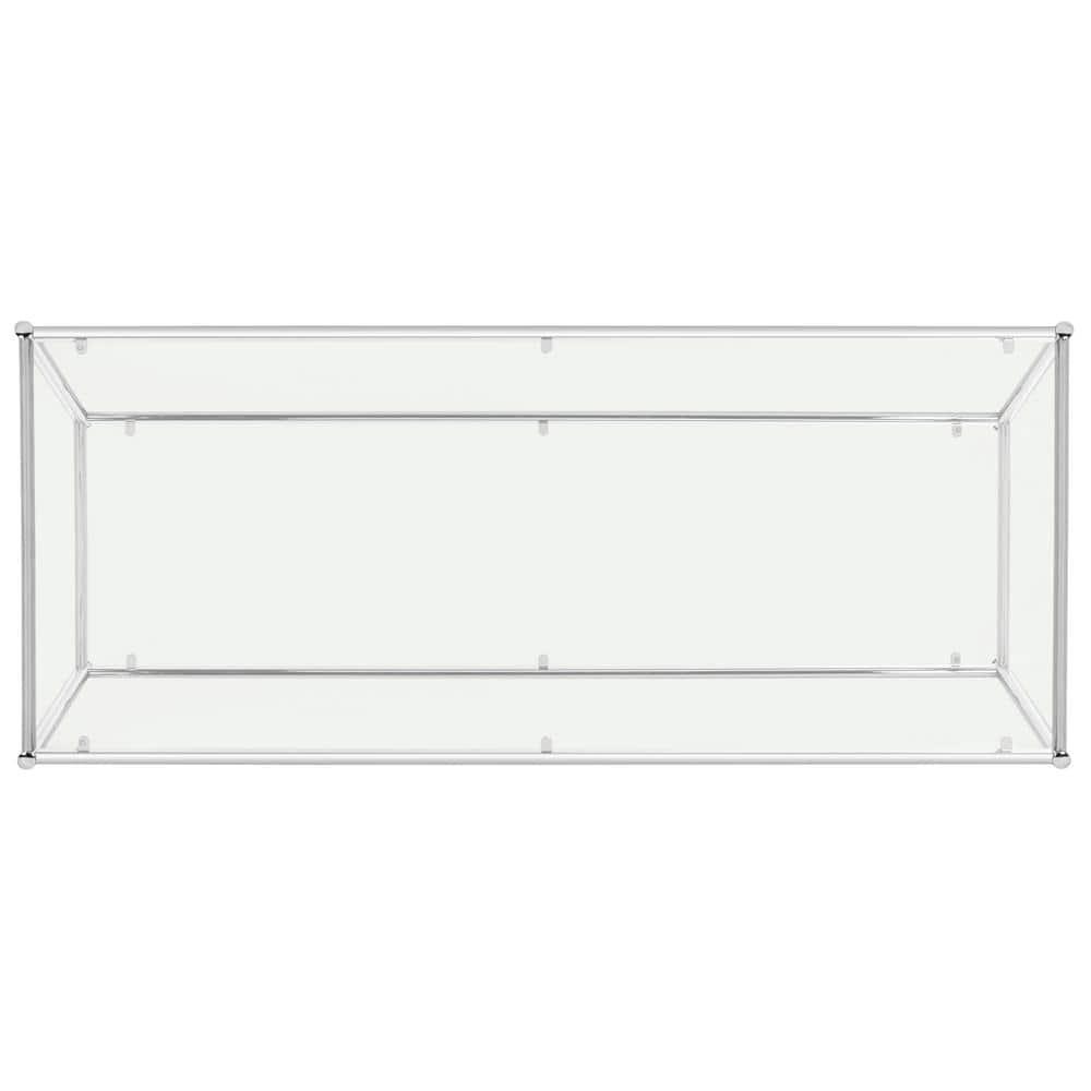 Zola Coffee Table - Chrome - Safavieh