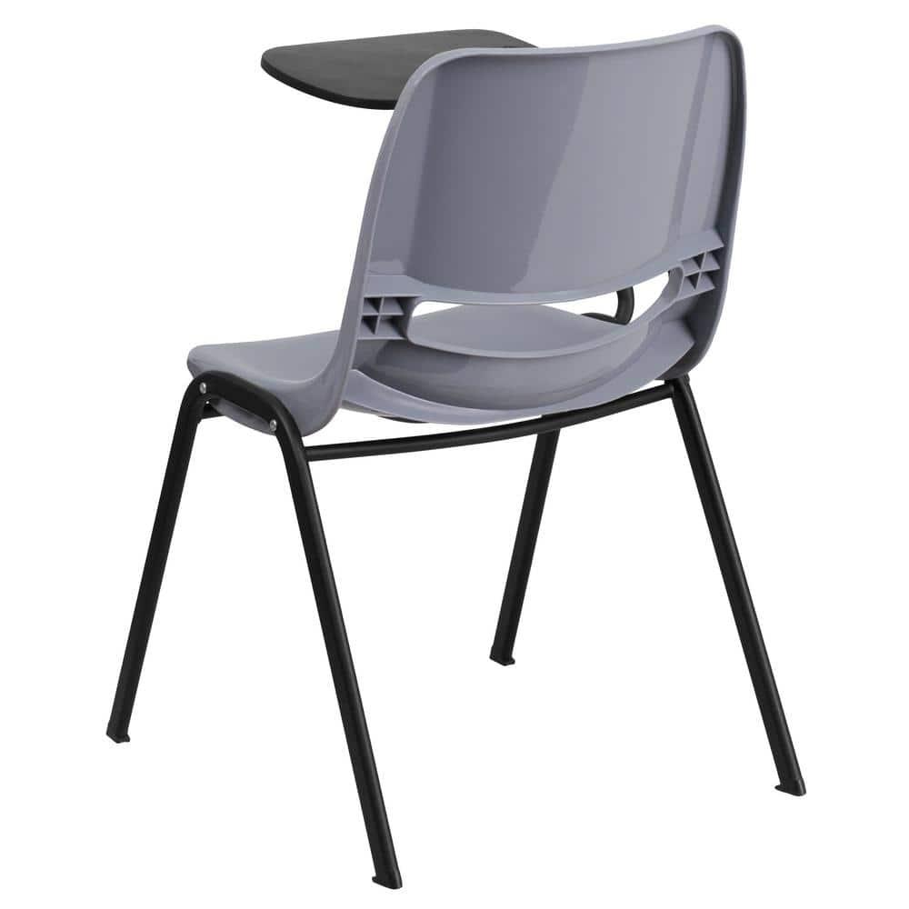 Westley Ergonomic Shell Chair with Right Handed Flip-Up Tablet Arm