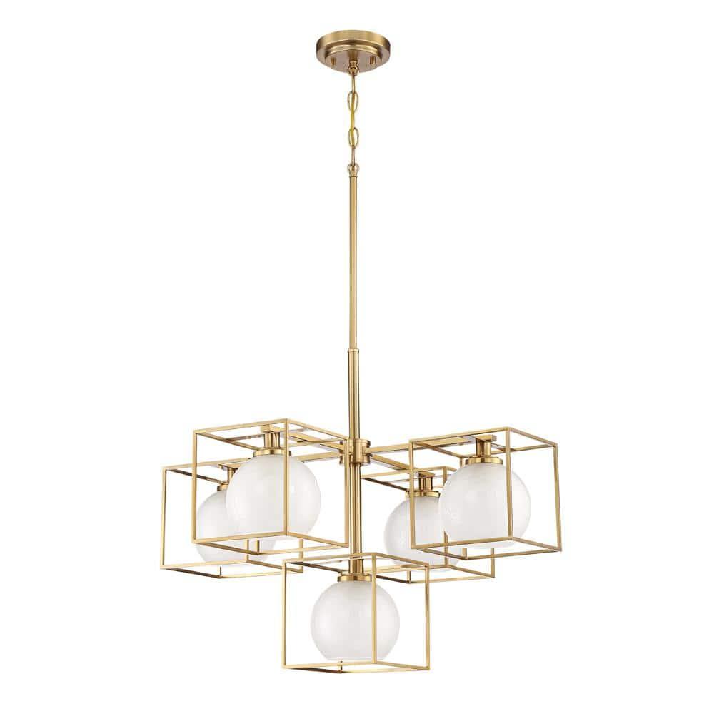 94585-BG-Designers Fountain-Cowen - 5 Light Chandelier     -Traditional Installation