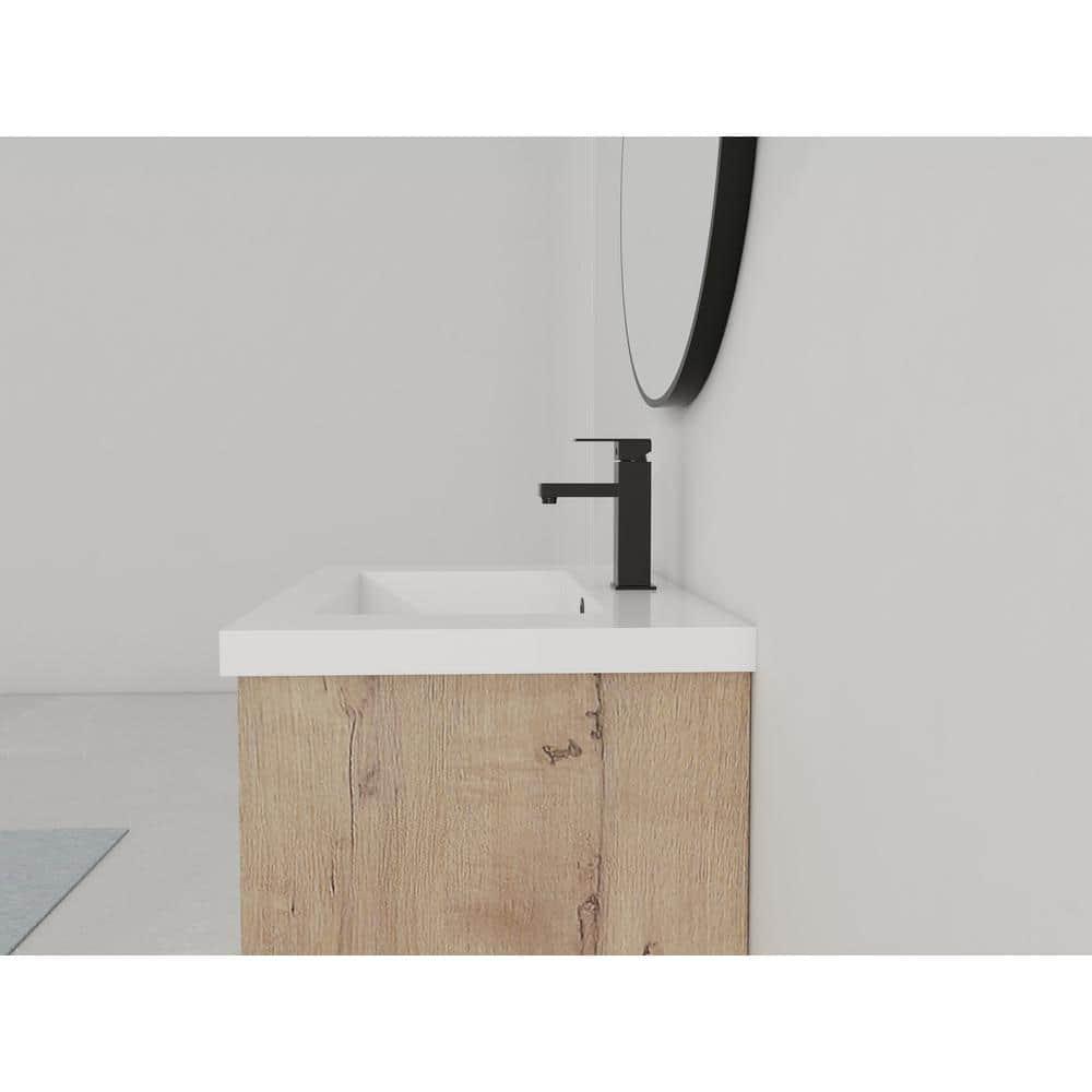 24" SINK VANITY WITH KD PACKAGE PLYWOOD, GEL-COAT TOP, NO FAUCET