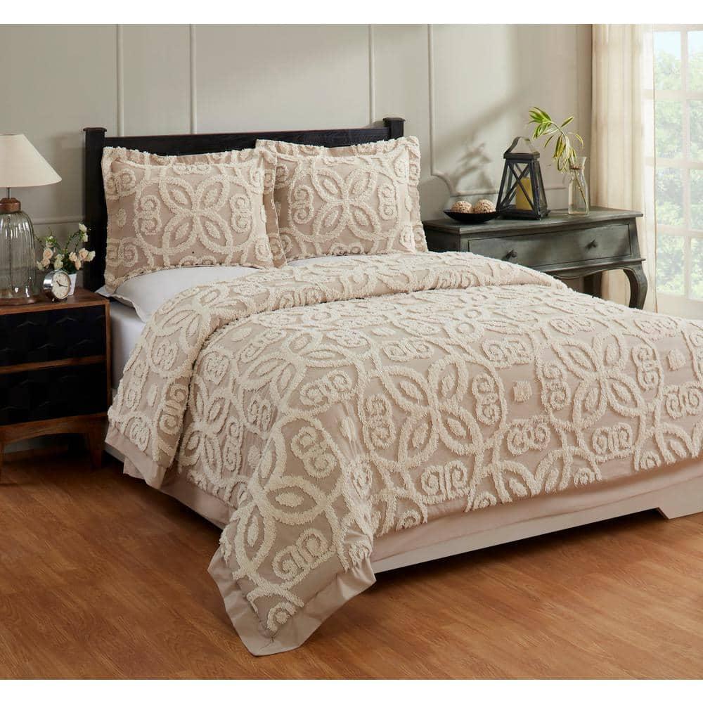 Better Trends 100% Cotton Floral Pattern Machine Washable Comforter Sets with Sham & Reviews | Wayfair