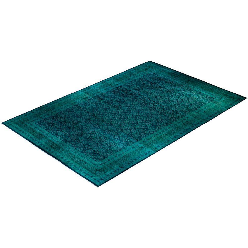 Isabelline One-of-a-Kind 18' 7" X 12' 1" 2000s Wool Area Rug in Blue