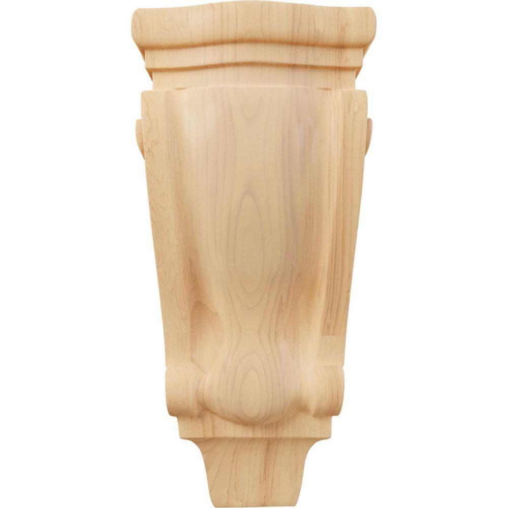 Ekena Millwork Small Traditional Pilaster Wood Corbel