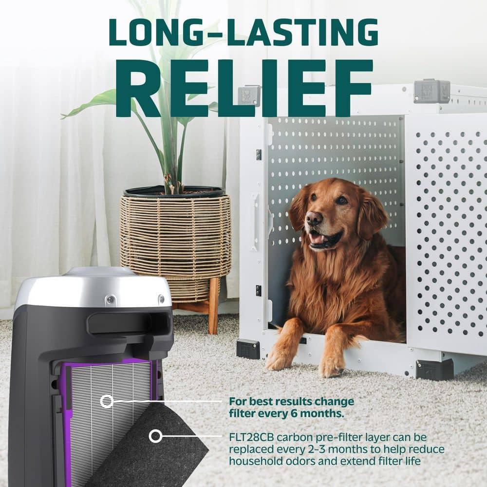 GermGuardian FLT5250PT True HEPA with Pet Pure Treatment GENUINE Replacement Air Control Filter C: Captures Dust & Odors