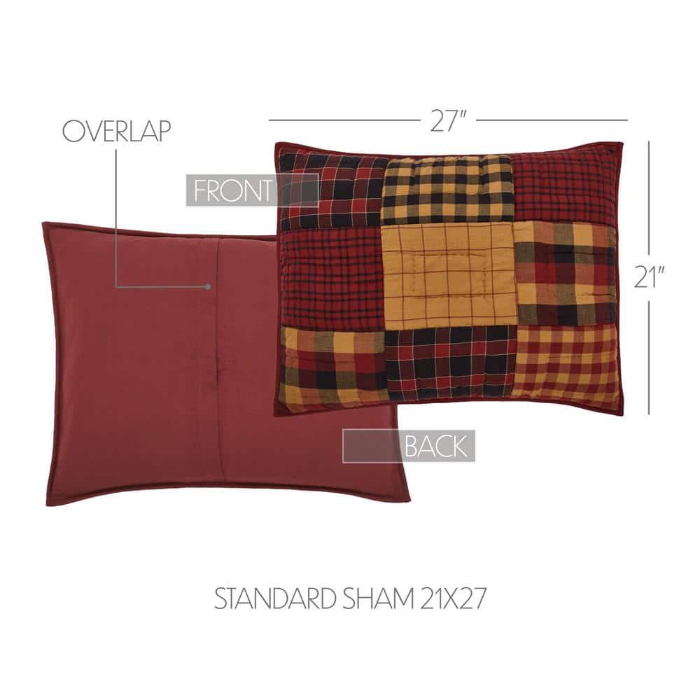 VHC Brands  Patchwork 100% Cotton Sham | Wayfair