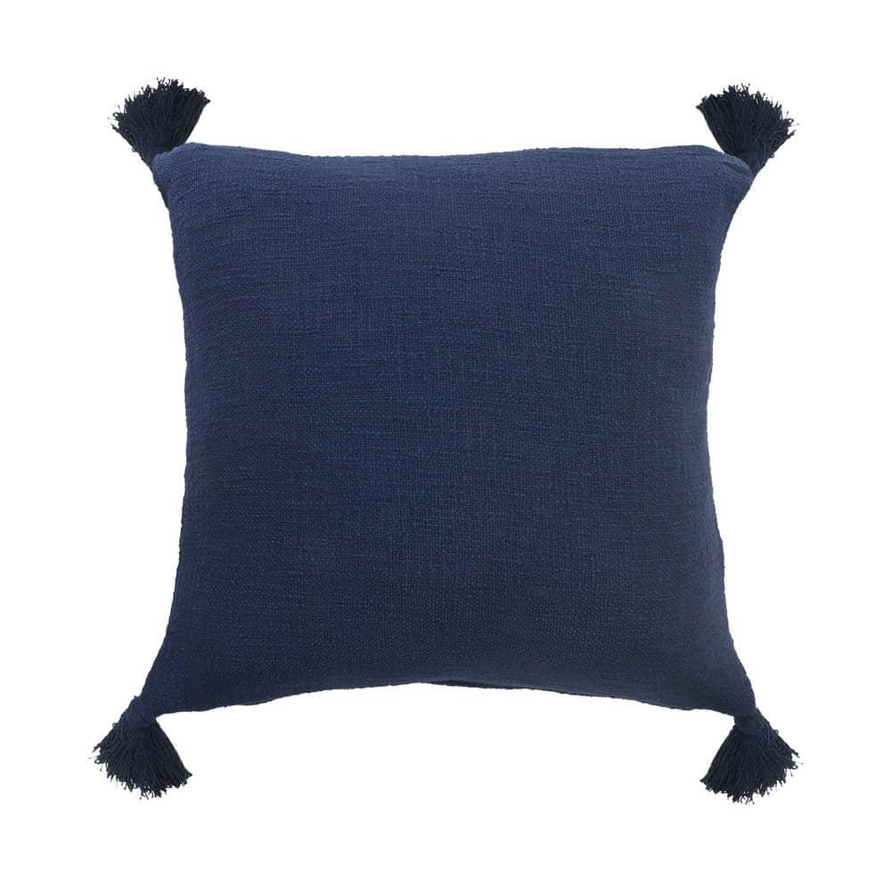 Rajani Home Finn Tassels Cotton Throw Pillow