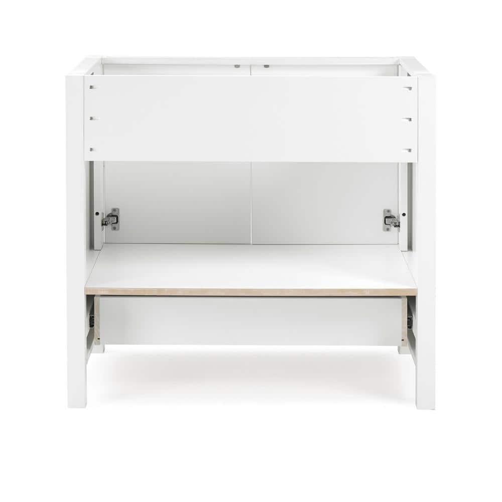 Williamsburg 36"W Transitional Style Vanity Cabinet With Soft Close Doors And Drawers