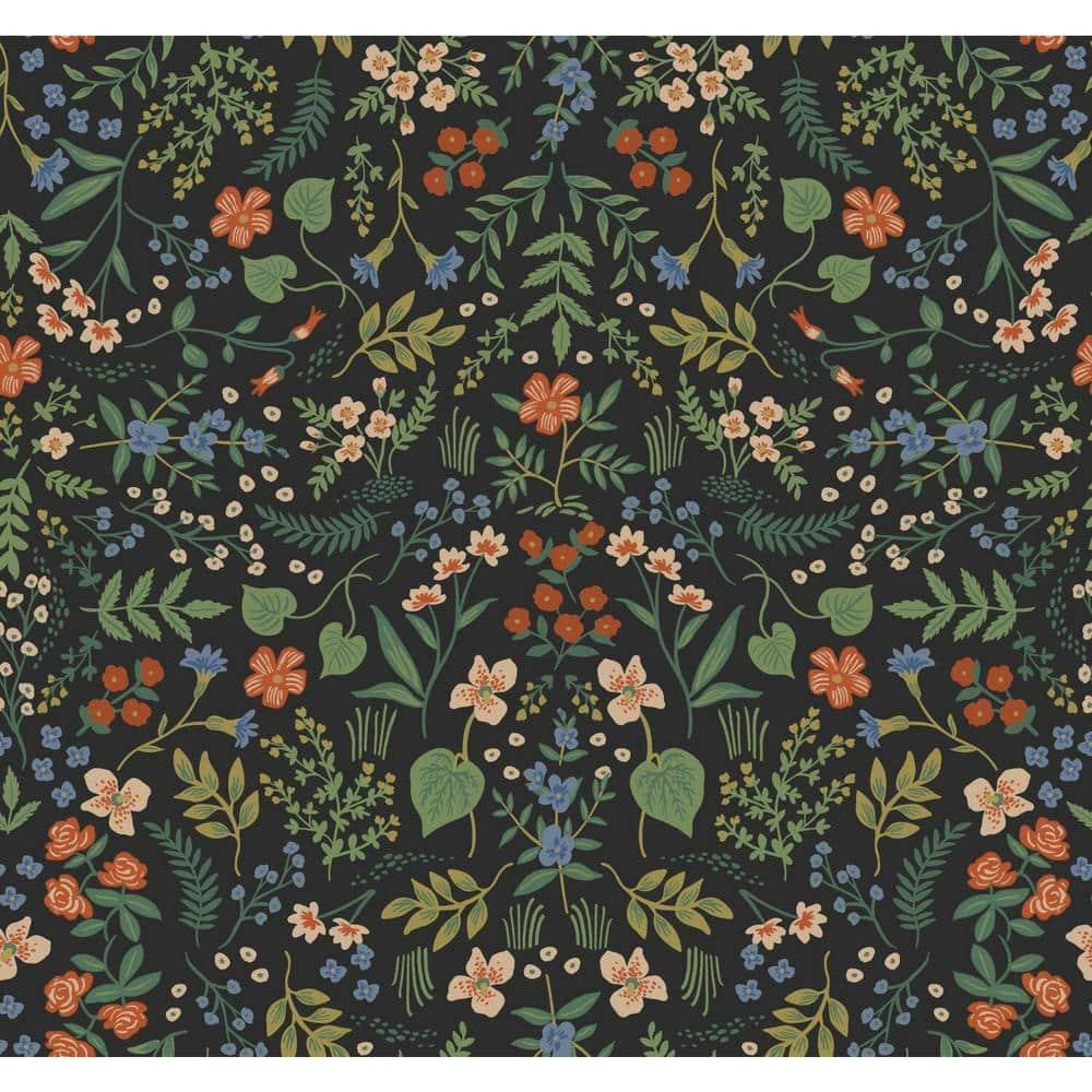 Rifle Paper Co. Wildwood 27' L x 27" W Wallpaper
