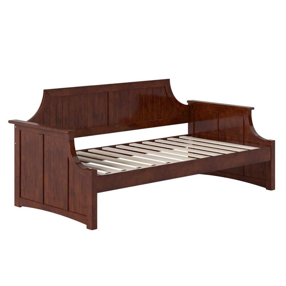 AFI Cambridge Twin Wood Daybed in Walnut