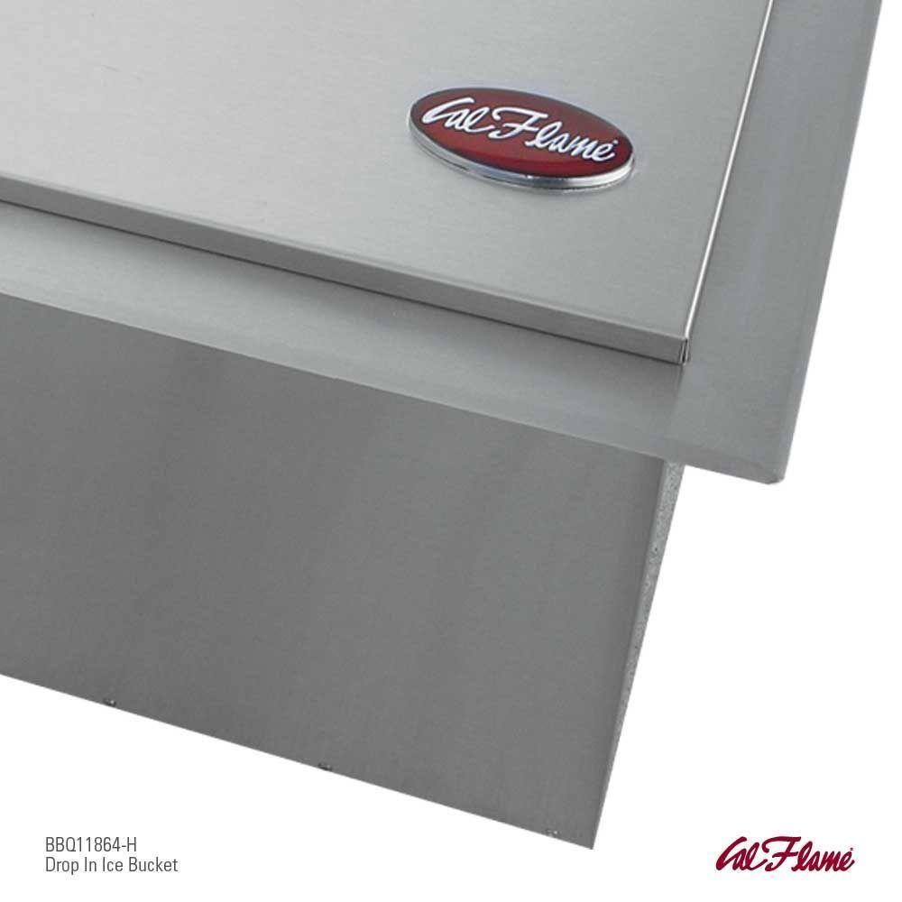 Cal Flame Stainless Steel Ice Bucket