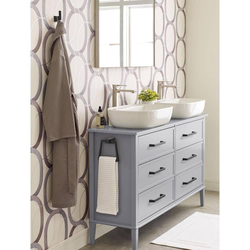 Amerock Blackrock Towel Ring BH36002MB