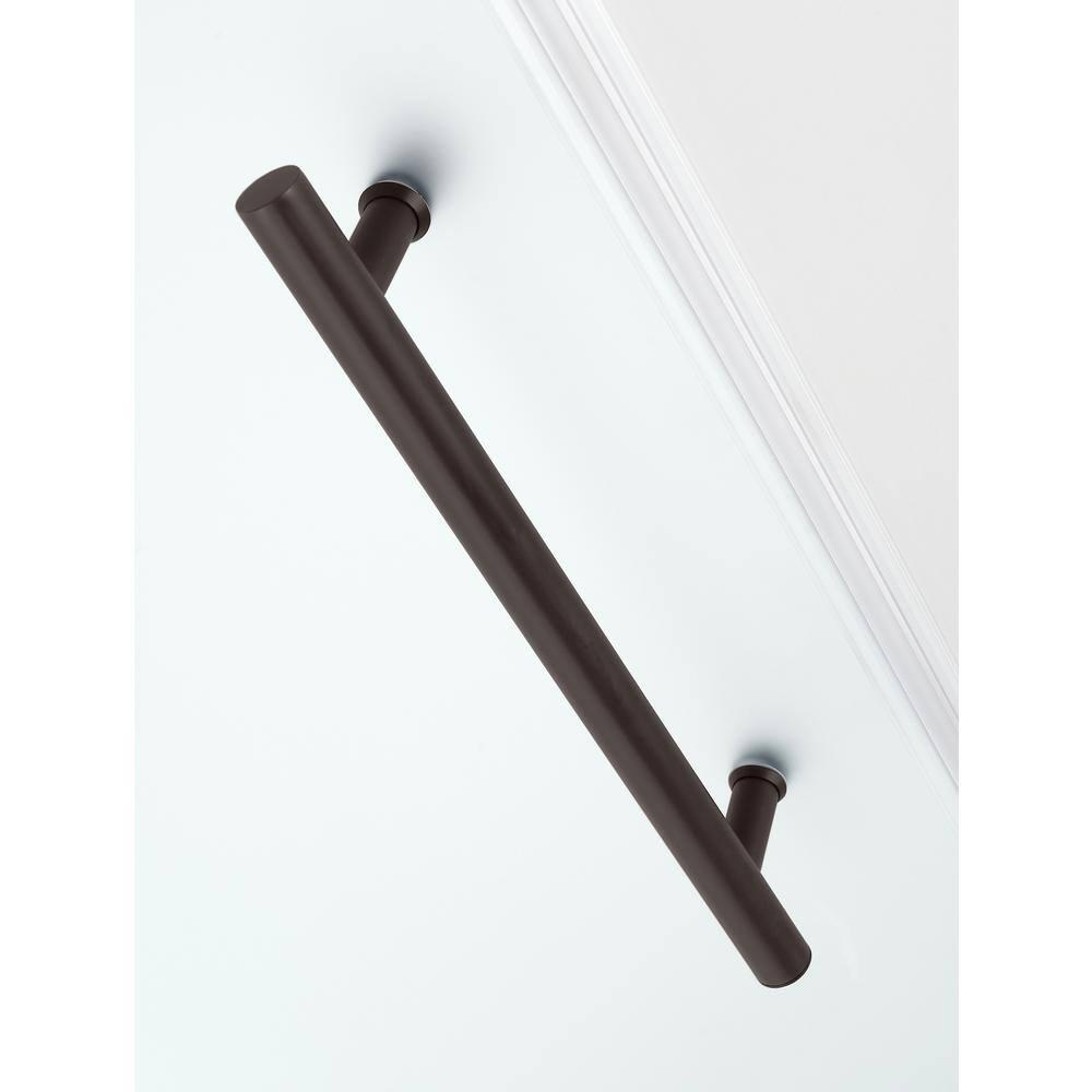 Nautis GS 36 x 72 Hinged Completely Frameless Shower Door