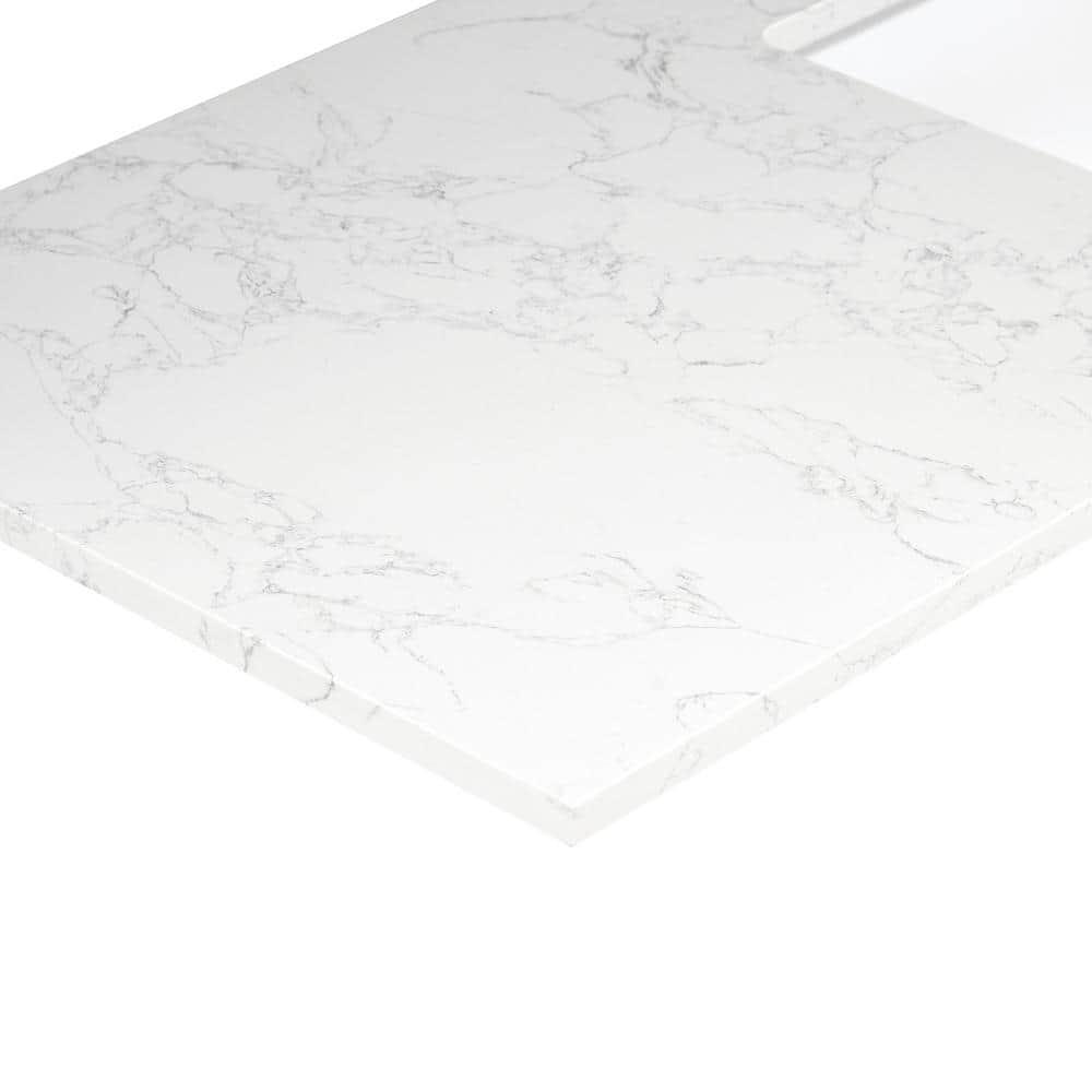 Altair Ceres 31" Engineered Stone Single Bathroom Vanity Top with Sink