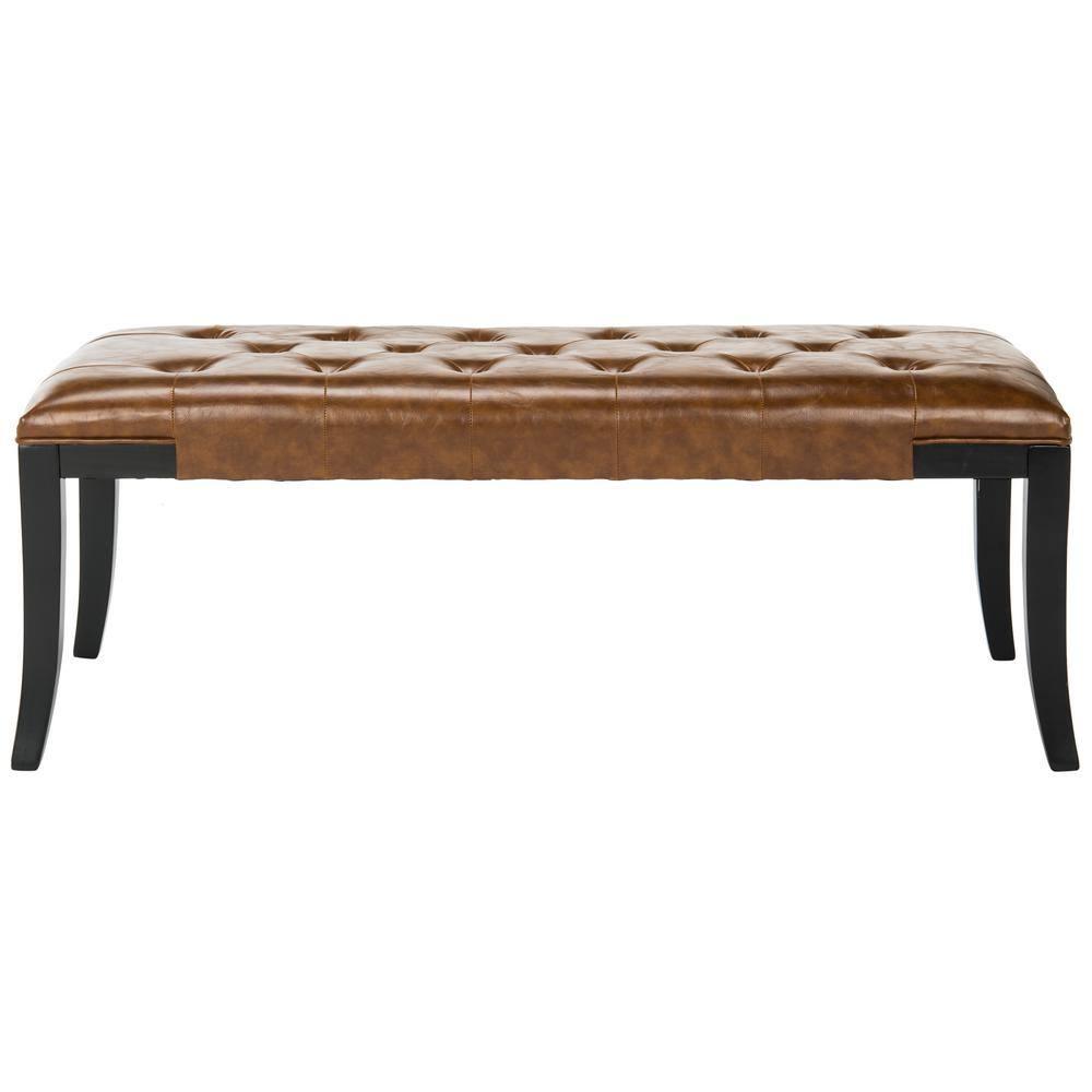 Tyler Bench - Saddle - Safavieh