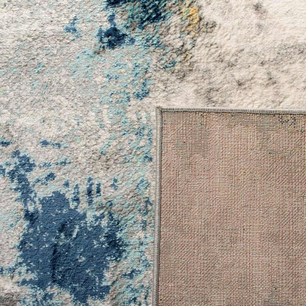 Galaxy GAL117 Power Loomed Indoor Area Rug - Blue/Grey - 6'7"x9' - Safavieh