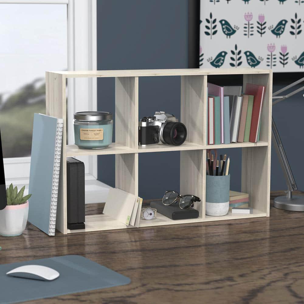 Mini 6-Cube Desktop or Wall Mount Organizer