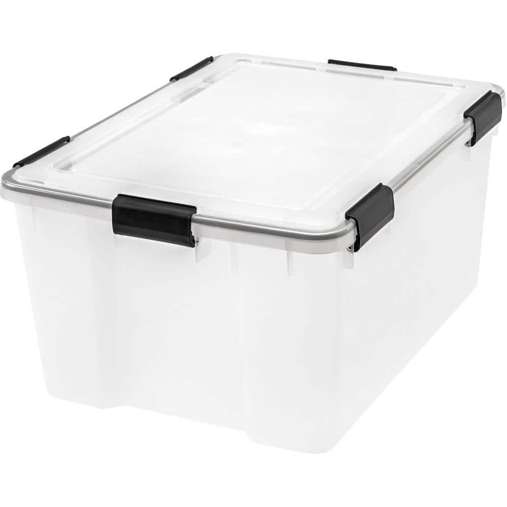 IRIS USA, Inc. 6.5 Qt./2 Gal. Weatherproof Storage Tote