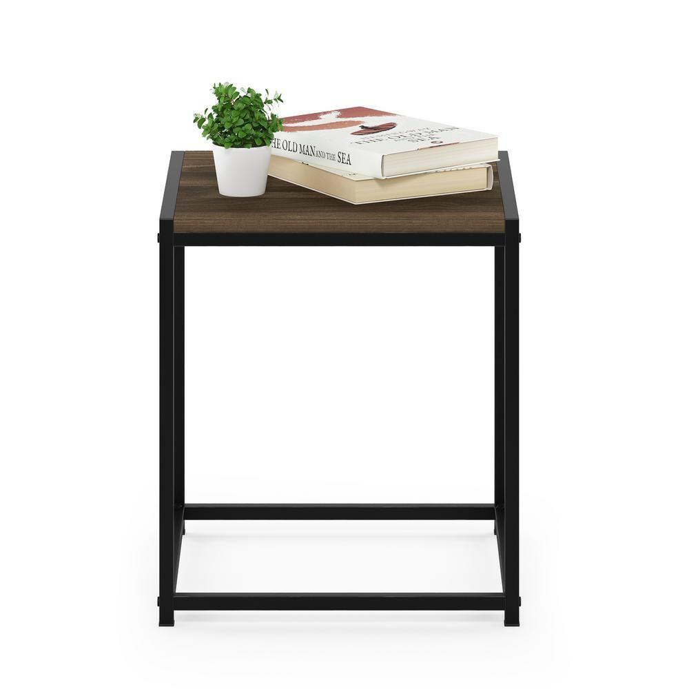 Camnus Modern Living End Table, Columbia Walnut