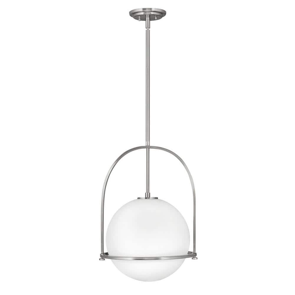 Arie Single Light Glass Dimmable Pendant