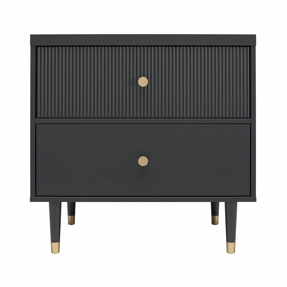 CosmoLiving by Cosmopolitan Elizabeth 2-Drawer Nightstand