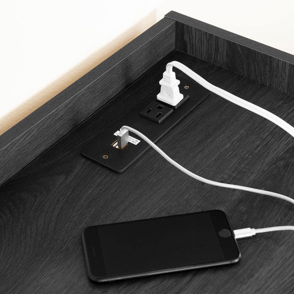 Peake 47.5'' Wide 2 - Drawer Filing Credenza with Cable Management