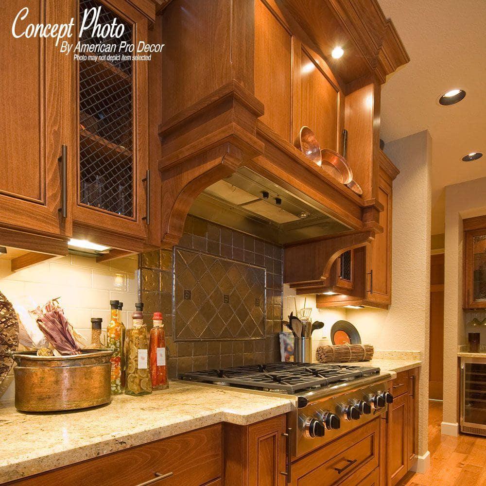 Architectural Products by Outwater L.L.C. 12 in x 2-1/2 in x 8 in Unfinished Medium Solid Traditional Plain Wood Bracket Corbel