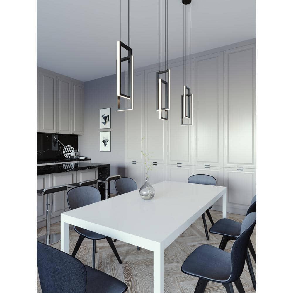 AFX - Cole - 2 Light Pendant-Black Finish