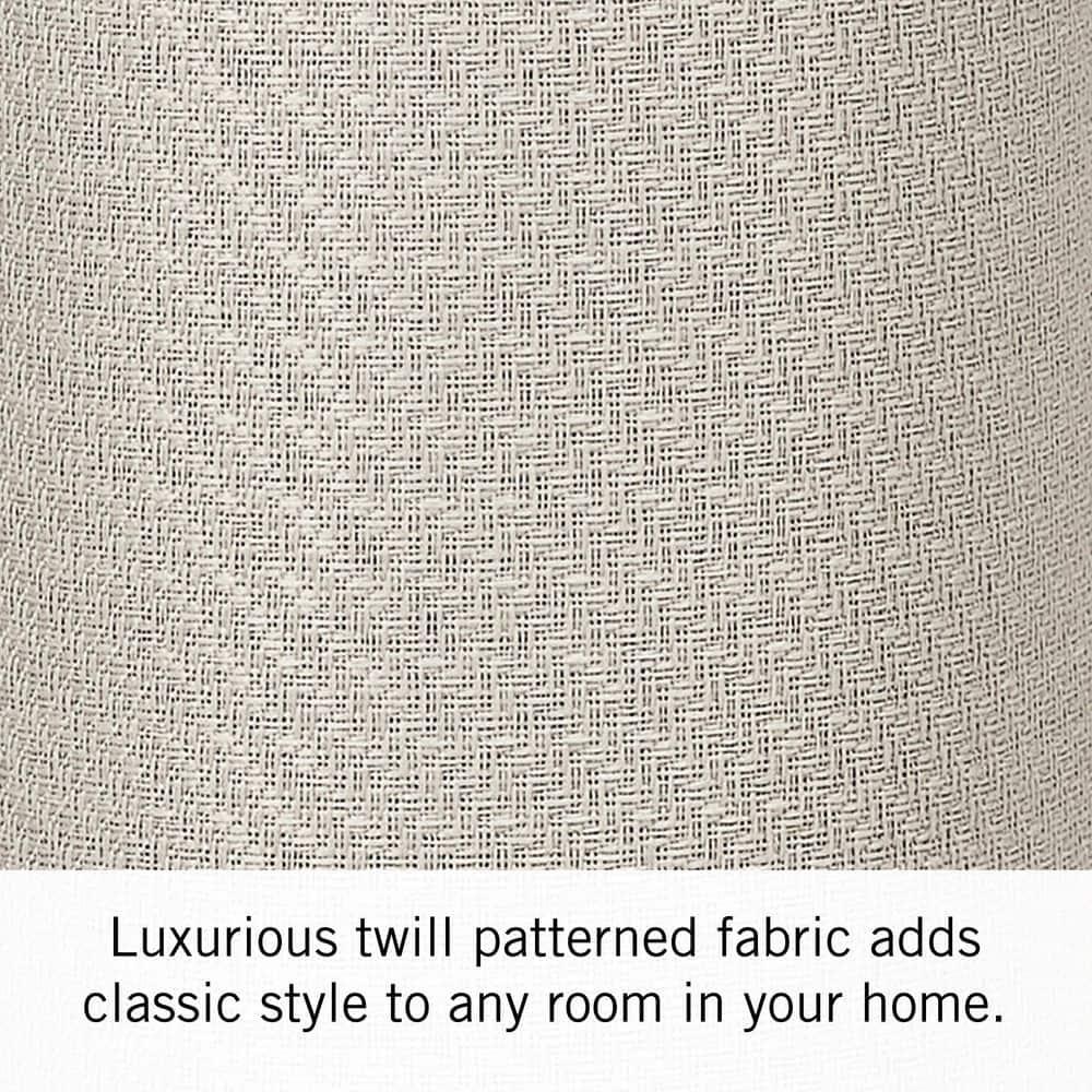 Nautica Nautica Synthetic Solid Color Blackout Thermal Rod Pocket Curtain Panels (Set of 2)