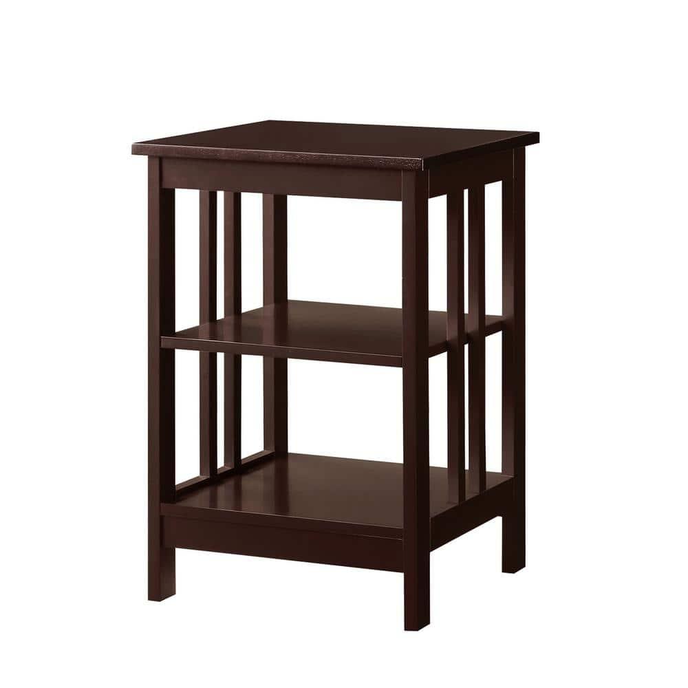 Convenience Concepts Mission End Table, Espresso