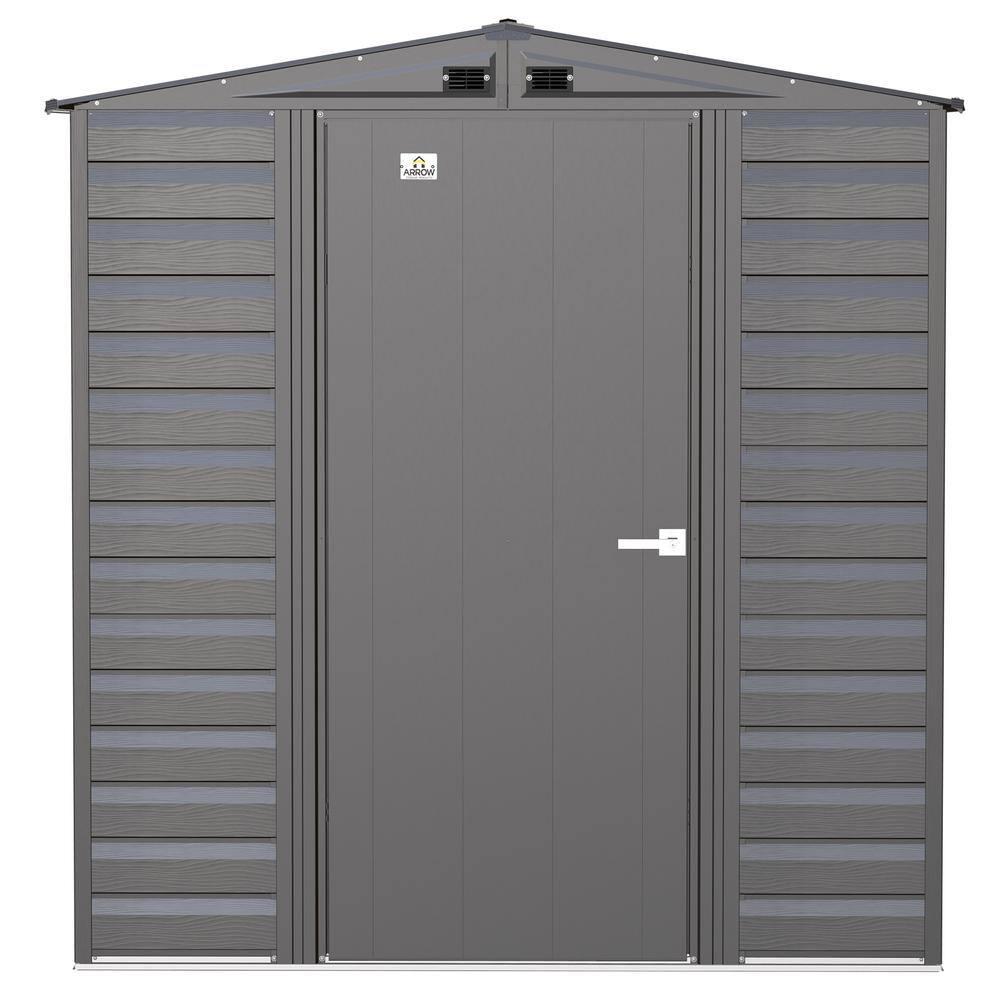 Arrow 6 ft. W x 7 ft. D Galvanized Steel	 Storage Shed