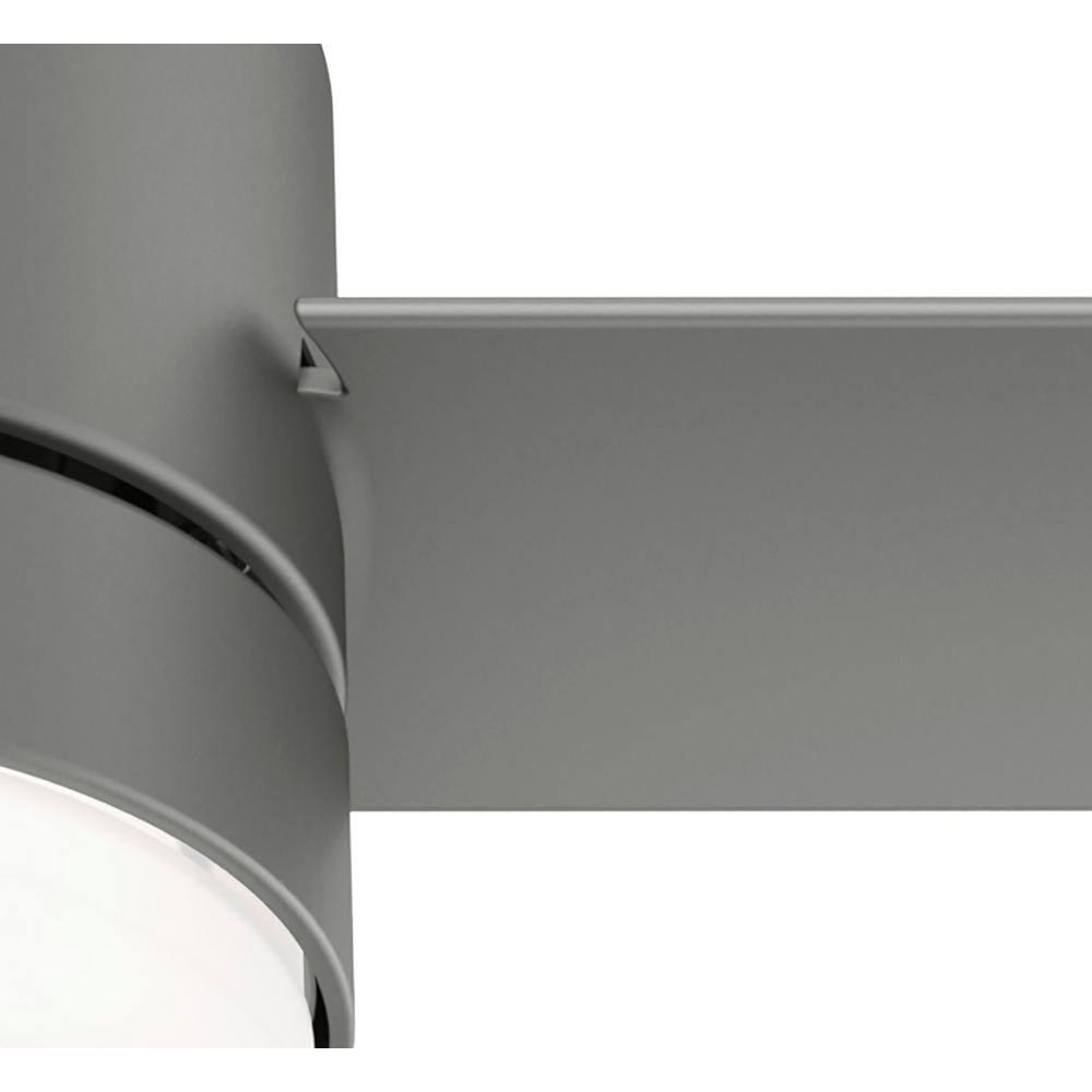 Hunter Fan 44" Gilmour 3 - Blade Outdoor Flush Mount Ceiling Fan with Remote Control and Light Kit Included