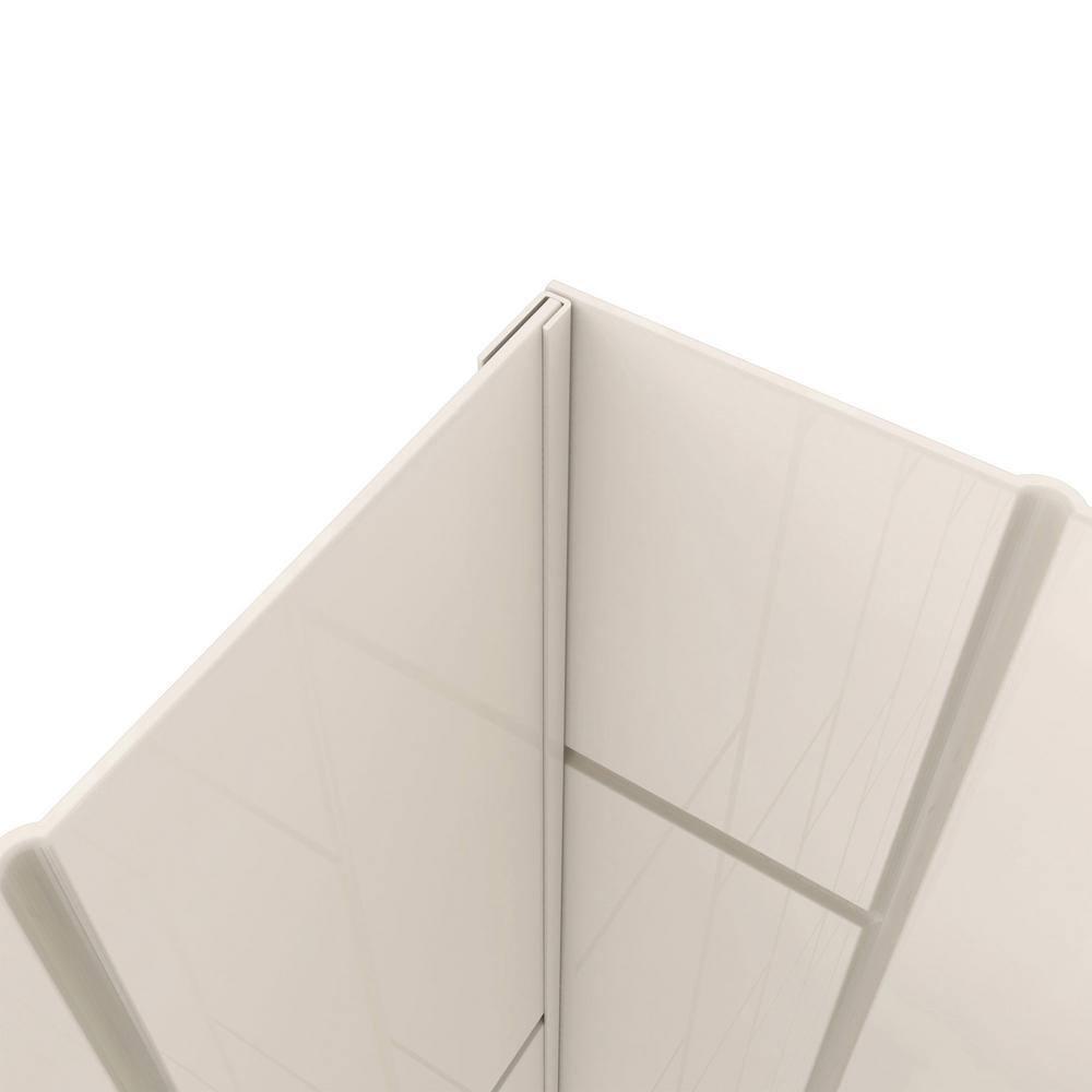 Dreamline Shbw-1541760 Qwall-Vs 41" W X 41" D X 76" H Acrylic Corner Backwall Shower Kit -