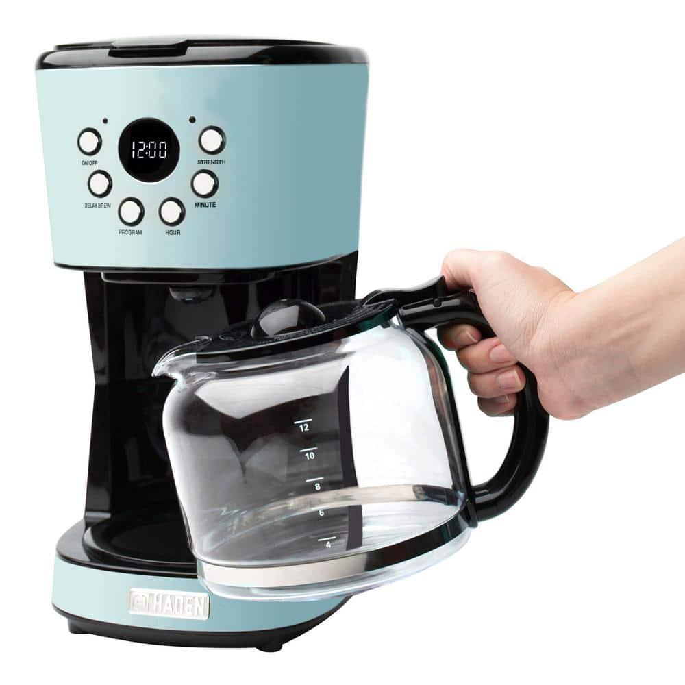 Haden Coffee Machine, 12 Cup Programmable Drip Coffee Maker