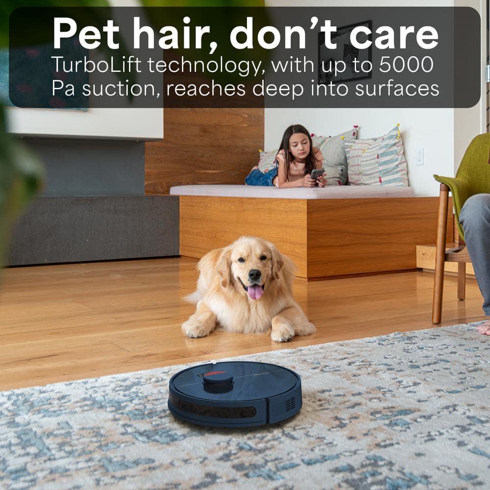 Self Empty Dustin Wi-Fi Connected Self-Emptying Robot Vacuum and Mop